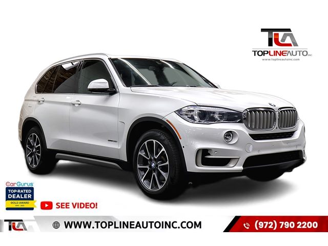 Mineral White Metallic 2018 BMW X5 sDrive35i RWD SUV / Crossover Rear-Wheel Drive Automatic