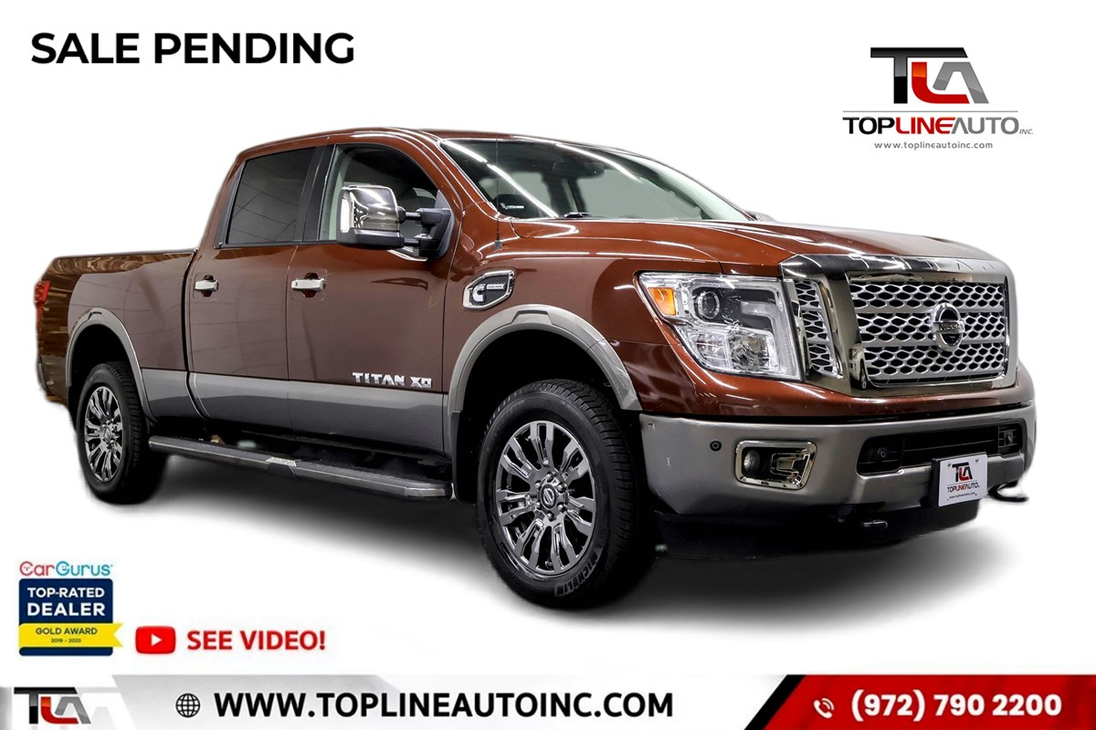 Sold 2018 Nissan Titan XD Platinum Reserve in Dallas