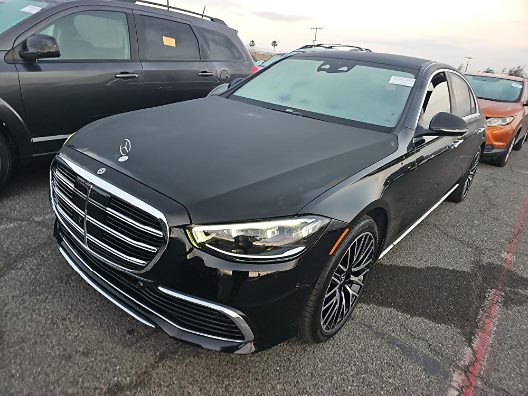 Black 2022 Mercedes-Benz S-Class S 580 4MATIC AWD Sedan All-Wheel Drive Automatic
