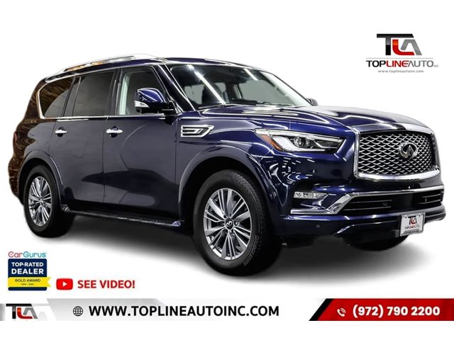 Hermosa Blue 2022 INFINITI QX80 SUV / Crossover All-Wheel Drive Automatic