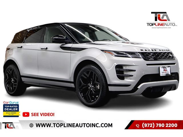 Seoul Pearl Silver Metallic 2022 Land Rover Range Rover Evoque P250 R-Dynamic SE AWD SUV / Crossover All-Wheel Drive Automatic