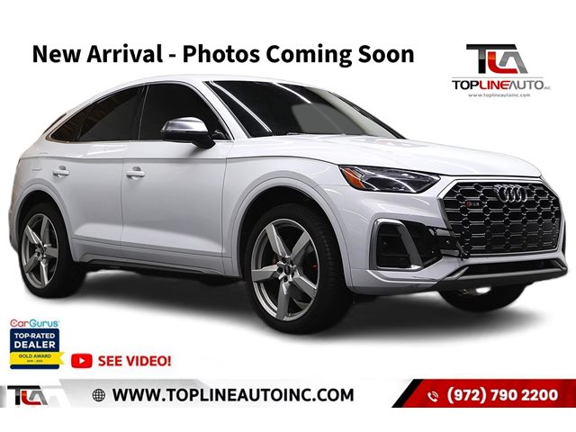 Glacier White Metallic 2022 Audi SQ5 Sportback 3.0T quattro Premium AWD Sedan All-Wheel Drive Automatic