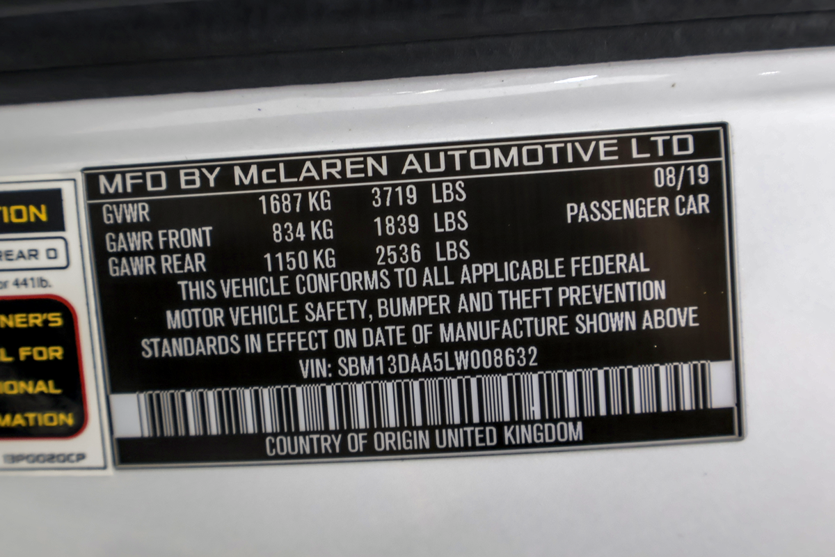 m.n様確認用ページ Used 2020 McLaren 570S in Dallas