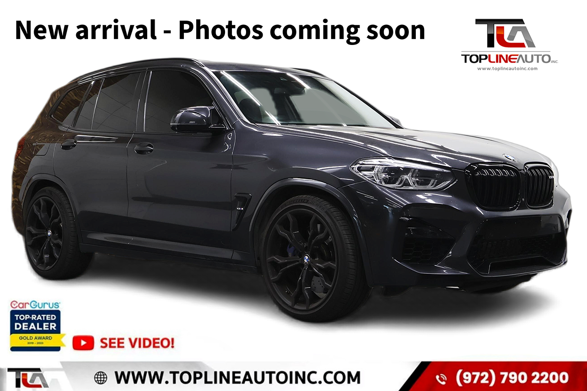Gray (Dark Graphite Metallic) 2020 BMW X3 M   Automatic