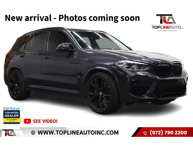Gray (Dark Graphite Metallic) 2020 BMW X3 M Automatic