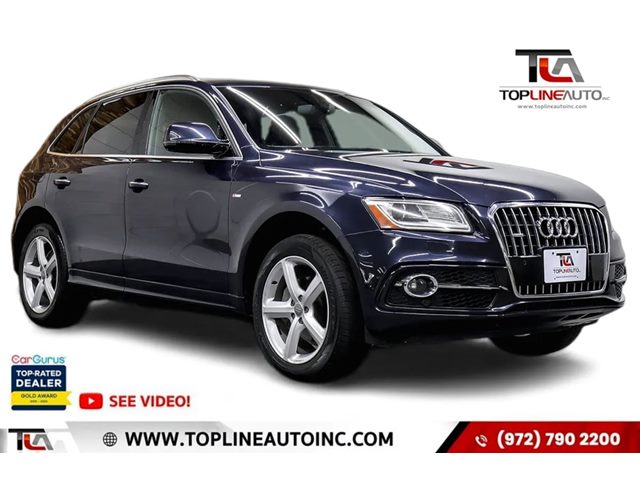 Moonlight Blue Metallic 2017 Audi Q5 SUV / Crossover All-Wheel Drive Automatic