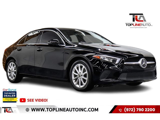 Night Black 2019 Mercedes-Benz A-Class Sedan Front-Wheel Drive Automatic
