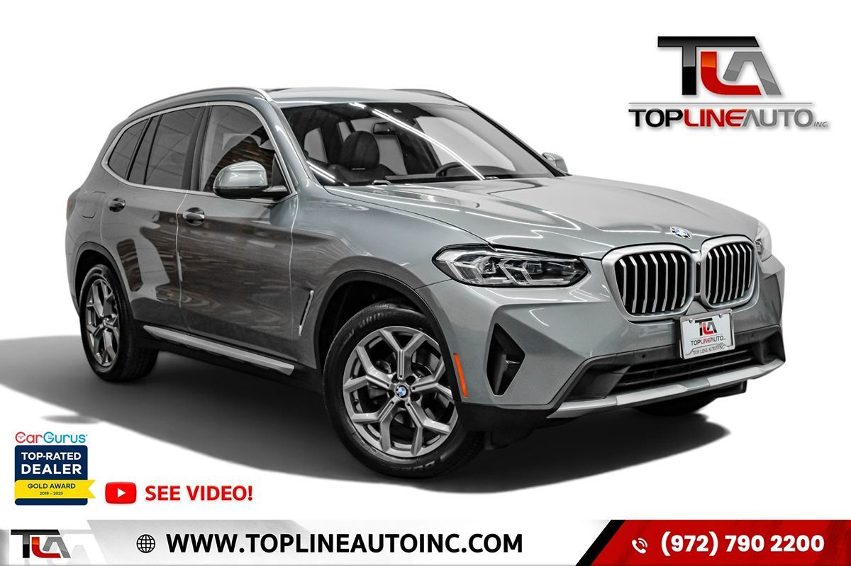 Skyscraper Gray Metallic 2023 BMW X3 SUV / Crossover Rear-Wheel Drive Automatic