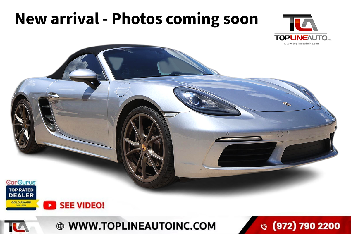 2018 Porsche 718 Boxster 