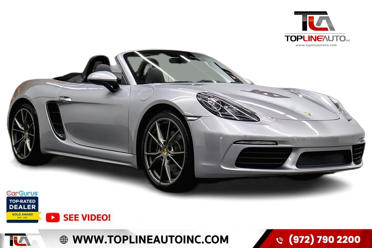  2018 Porsche 718 Boxster RWD   