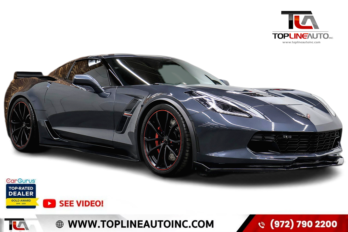 Shadow Gray Metallic 2019 Chevrolet Corvette Coupe Rear-Wheel Drive Automatic