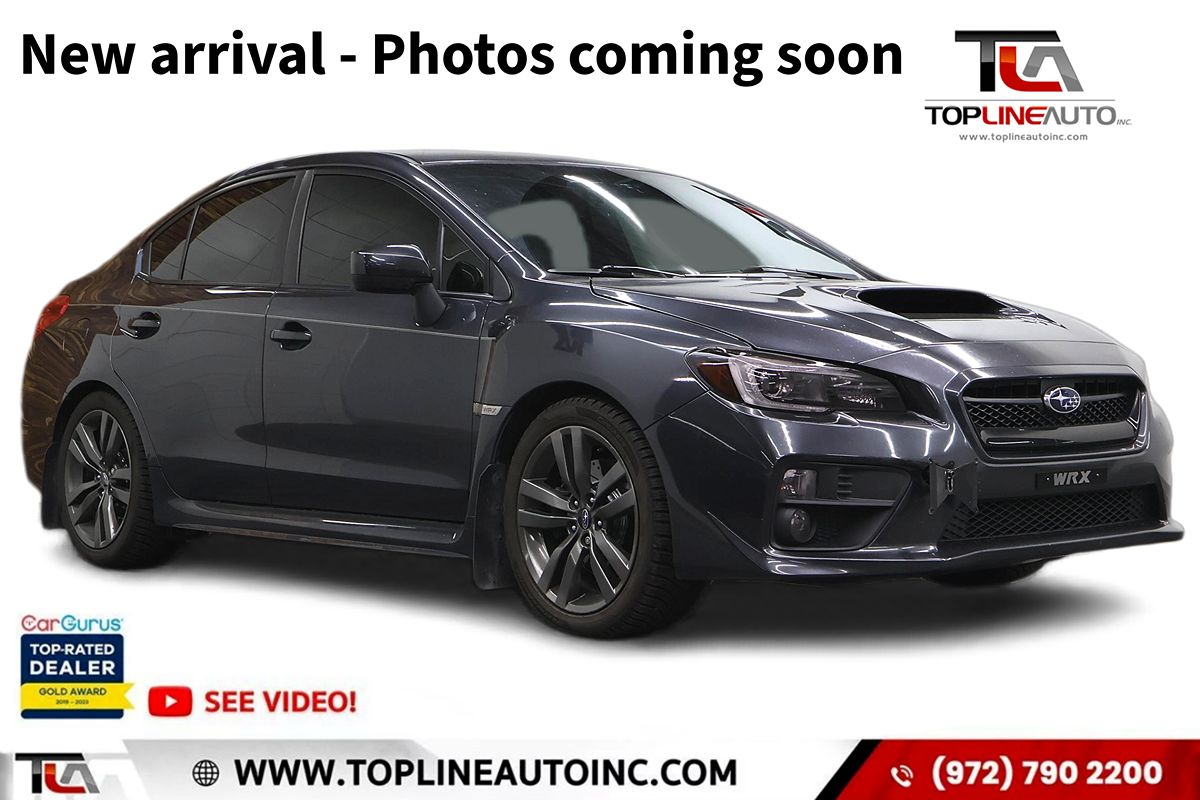 2016 Subaru WRX Limited