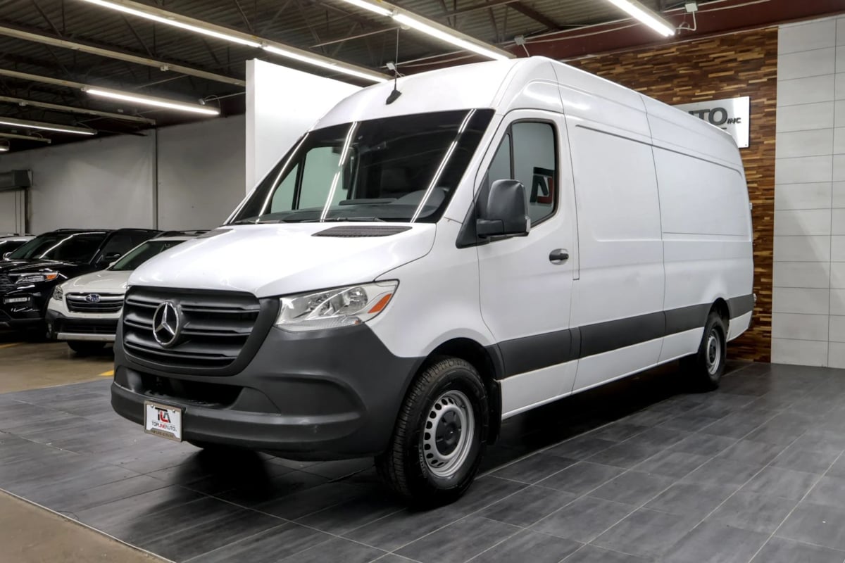 Photo 4 of this Mercedes-Benz Sprinter Cargo Van