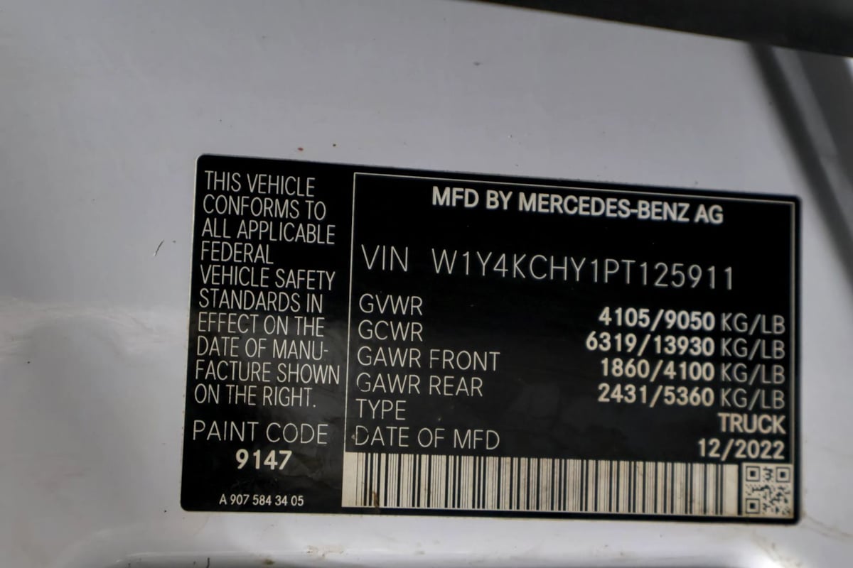 Photo 28 of this Mercedes-Benz Sprinter Cargo Van