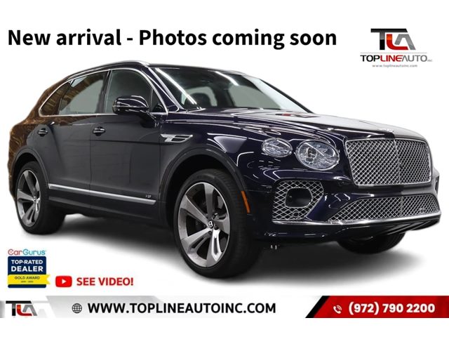 Blue 2021 Bentley Bentayga SUV / Crossover All-Wheel Drive Automatic