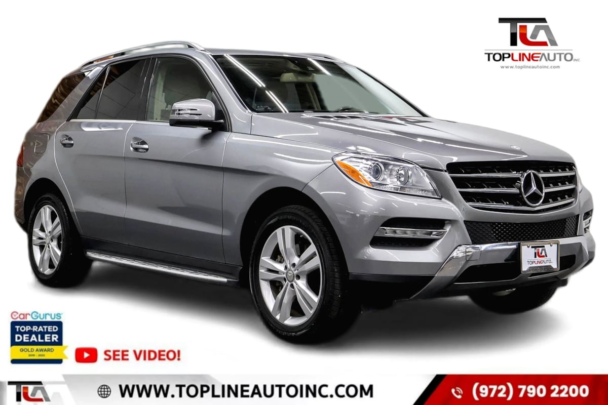 Palladium Silver Metallic 2015 Mercedes-Benz M-Class SUV / Crossover Rear-Wheel Drive Automatic