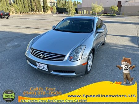 2004 INFINITI G35 Coupe w/Leather