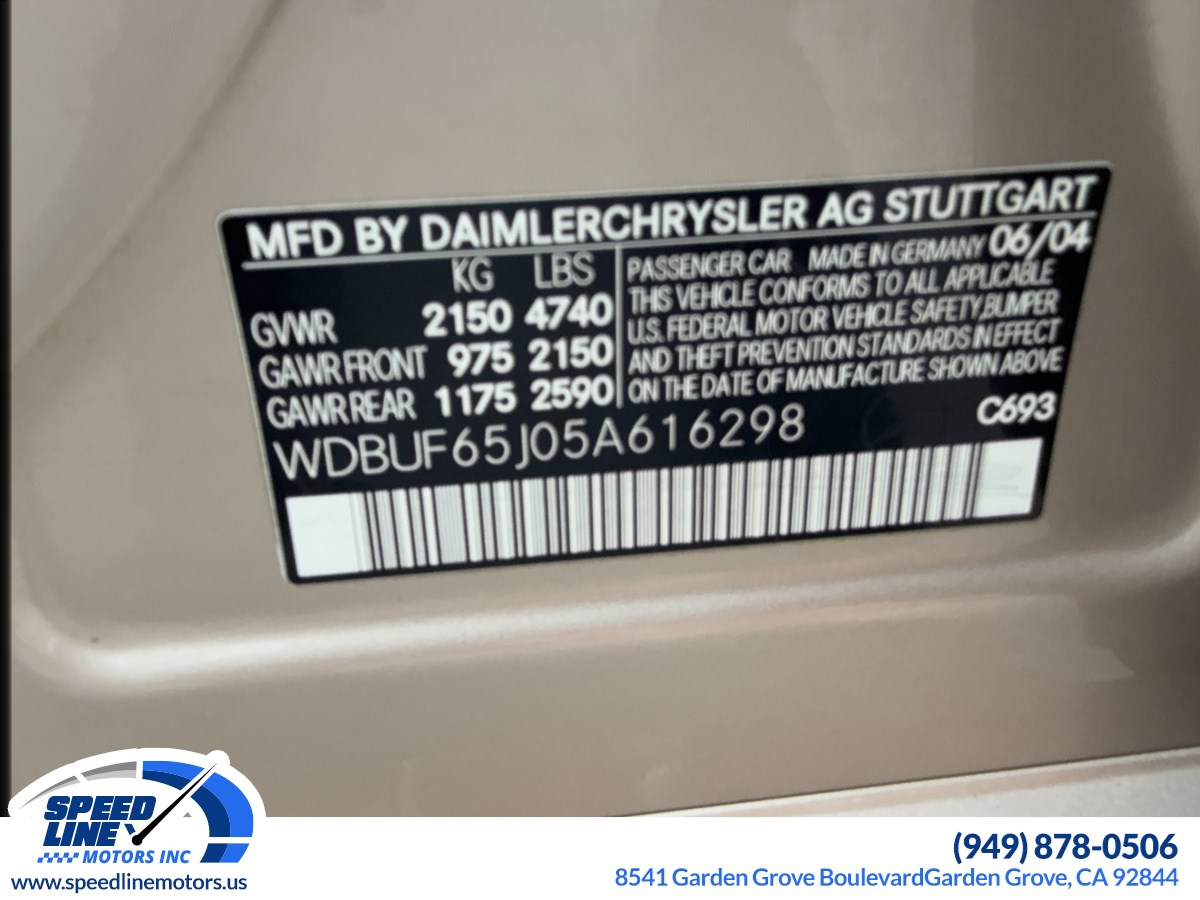 2005 Mercedes Benz E 320 photo 16