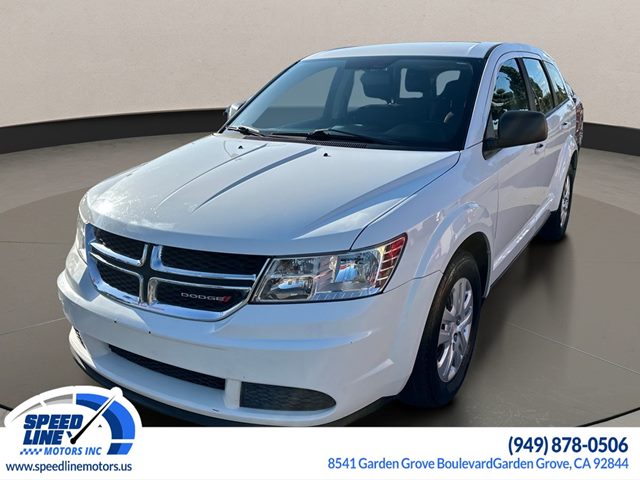 White 2014 Dodge Journey SUV / Crossover Front-Wheel Drive Automatic
