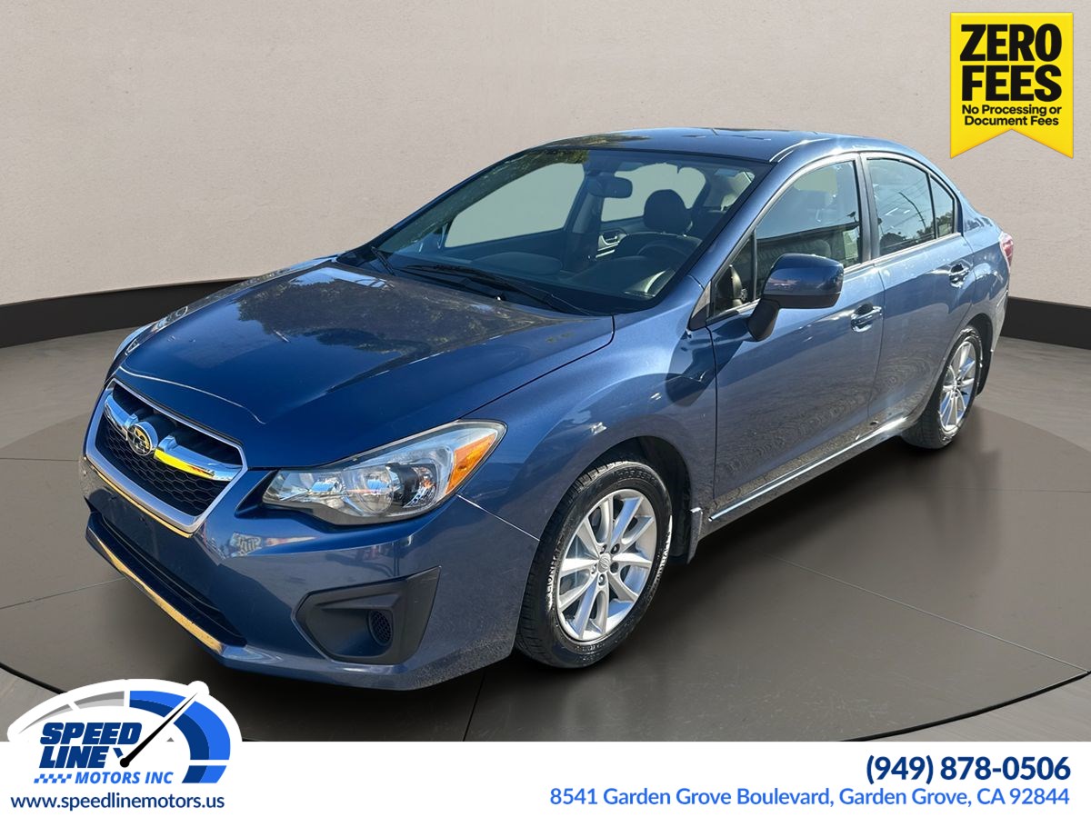 2013 Subaru Impreza Sedan Premium