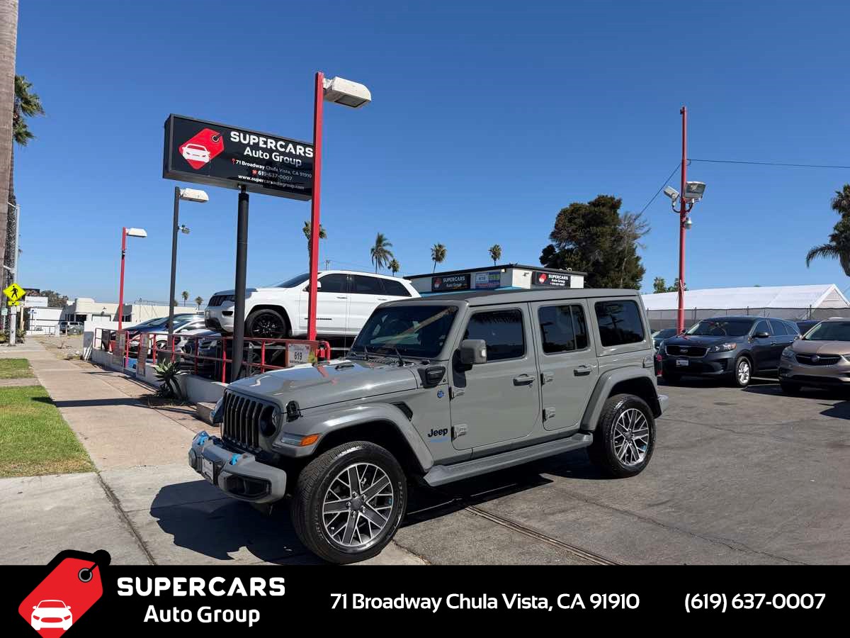 2022 Jeep Wrangler 4xe Unlimited Sahara High Altitude