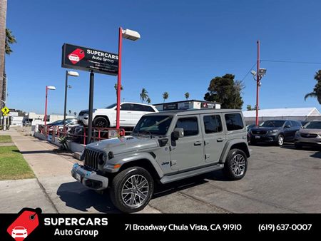 2022 Jeep Wrangler 4xe Unlimited Sahara High Altitude