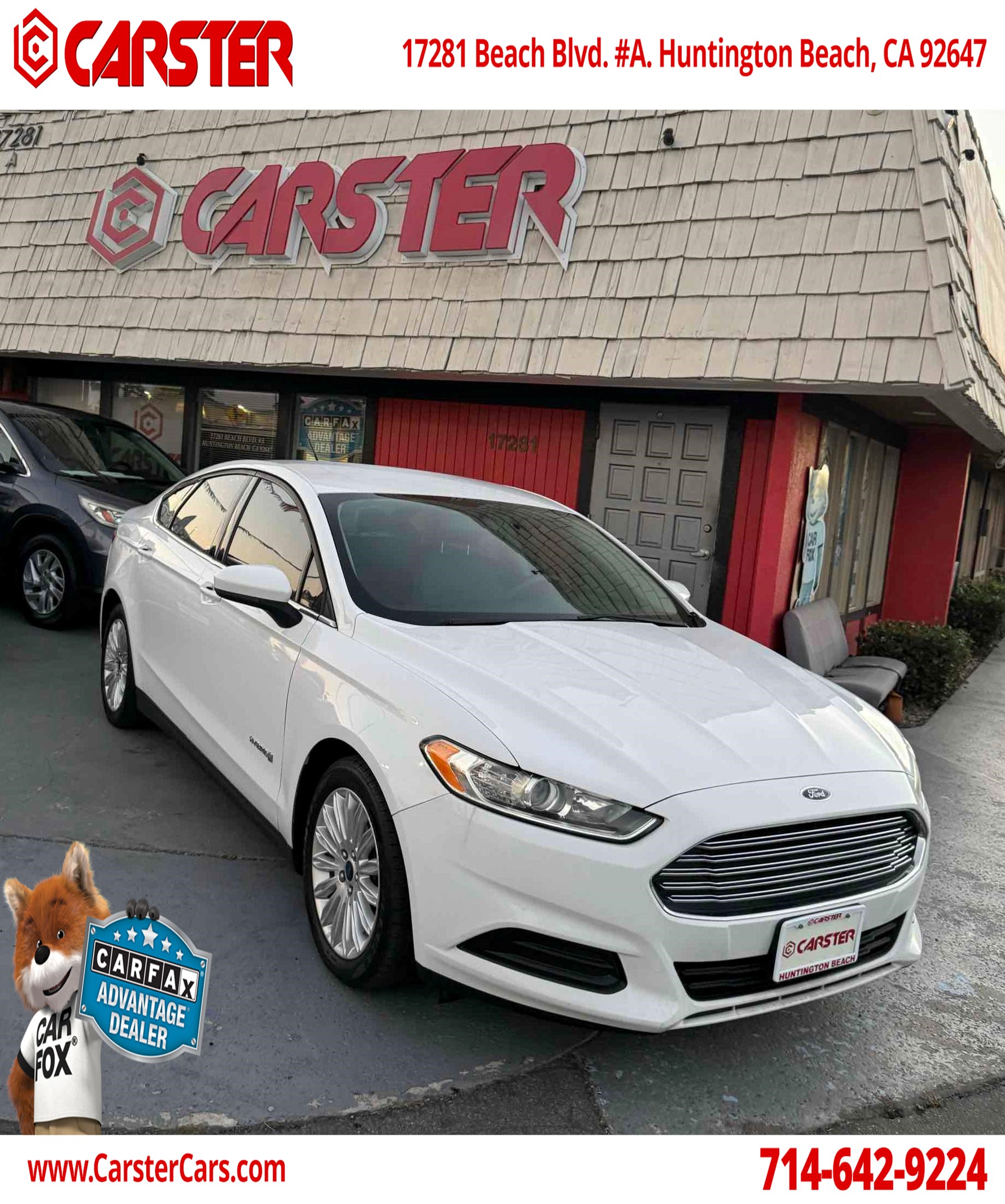 2016 Ford Fusion S Hybrid
