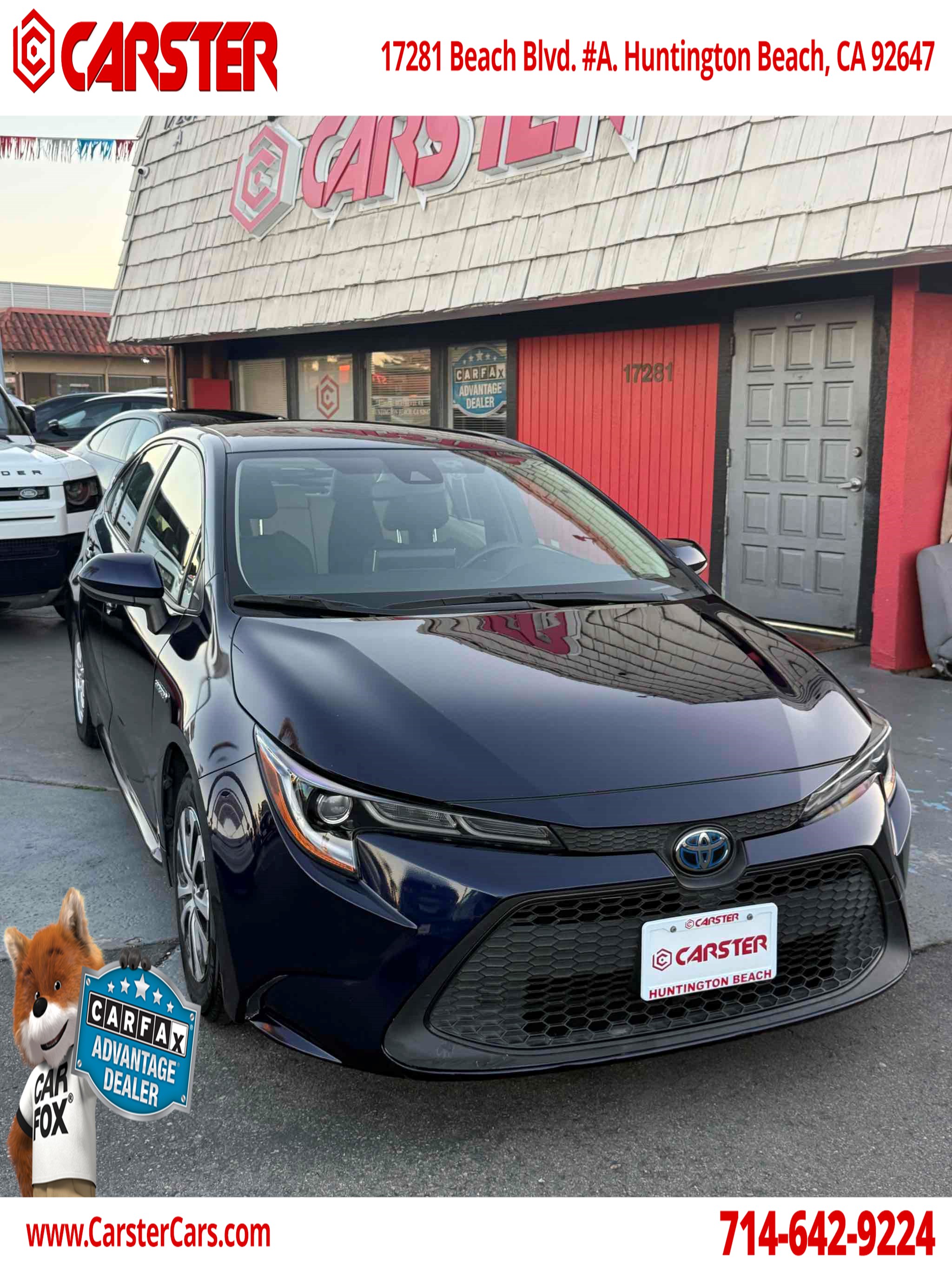 2020 Toyota Corolla Hybrid LE