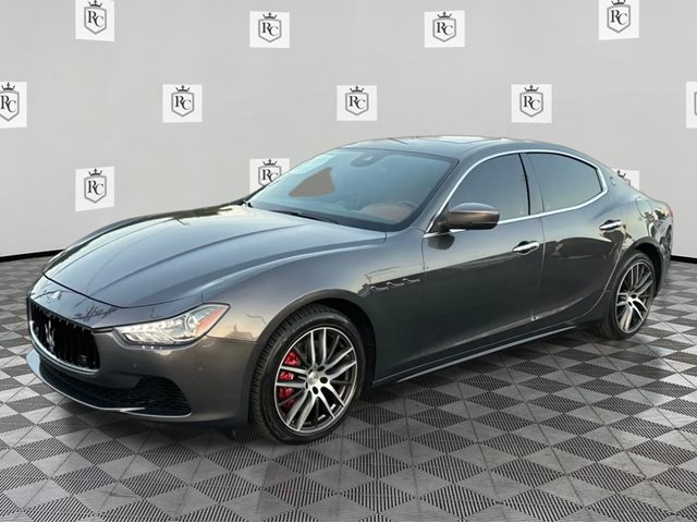 Gray 2017 Maserati Ghibli Sedan Rear-Wheel Drive Automatic