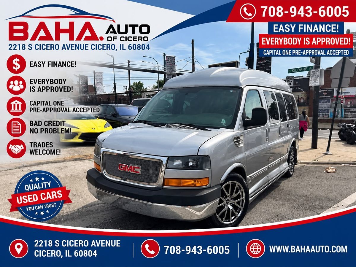 2014 GMC Savana Cargo Van 3LT