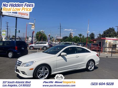 2011 Mercedes-Benz E 550 Coupe