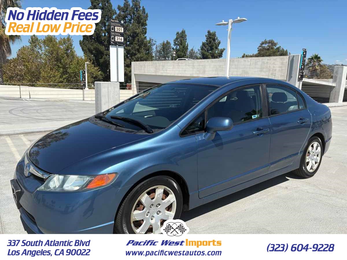 Sold 2008 Honda Civic Sdn LX in Los Angeles