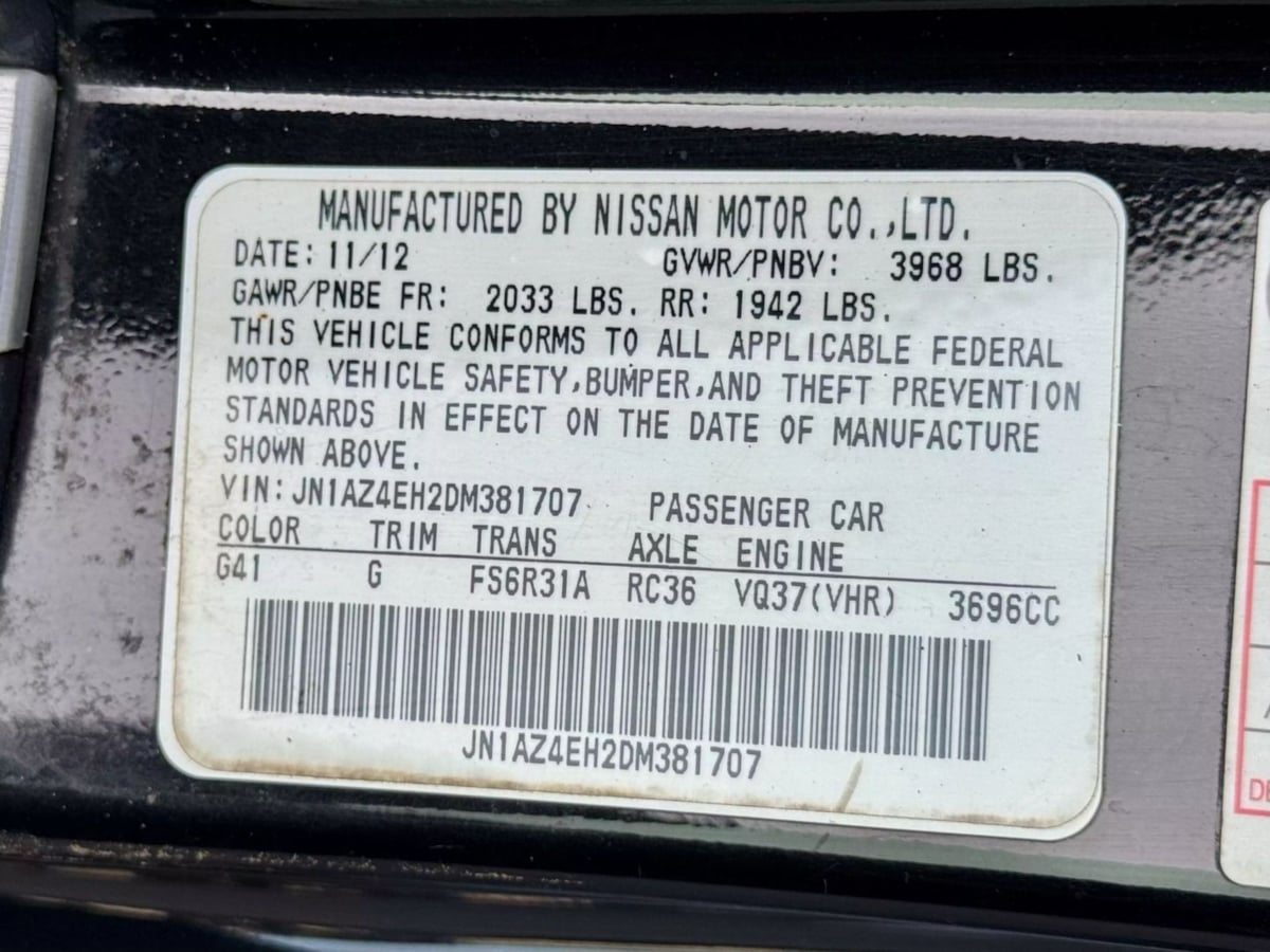 Sold 2013 Nissan 370Z NISMO in Placentia