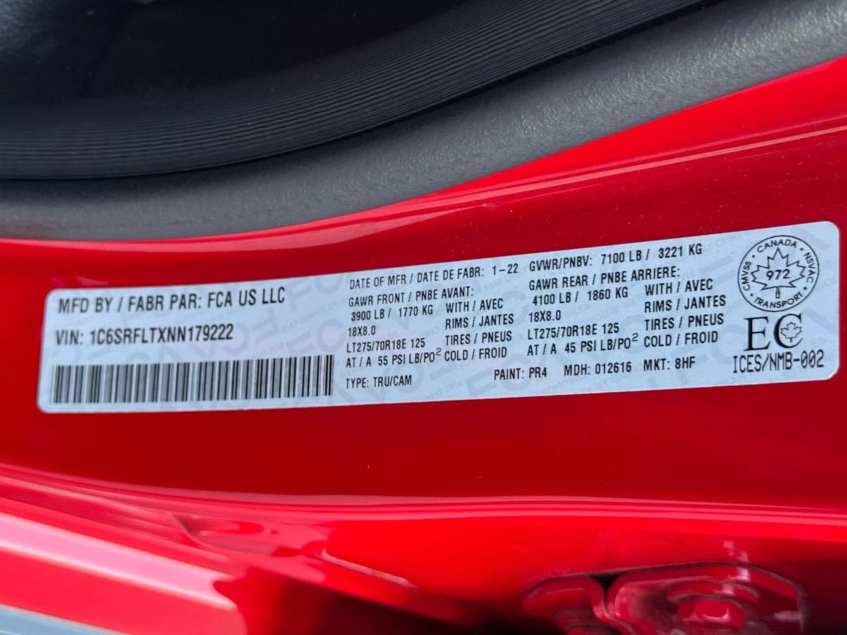 2022 Ram 1500 Rebel photo 41