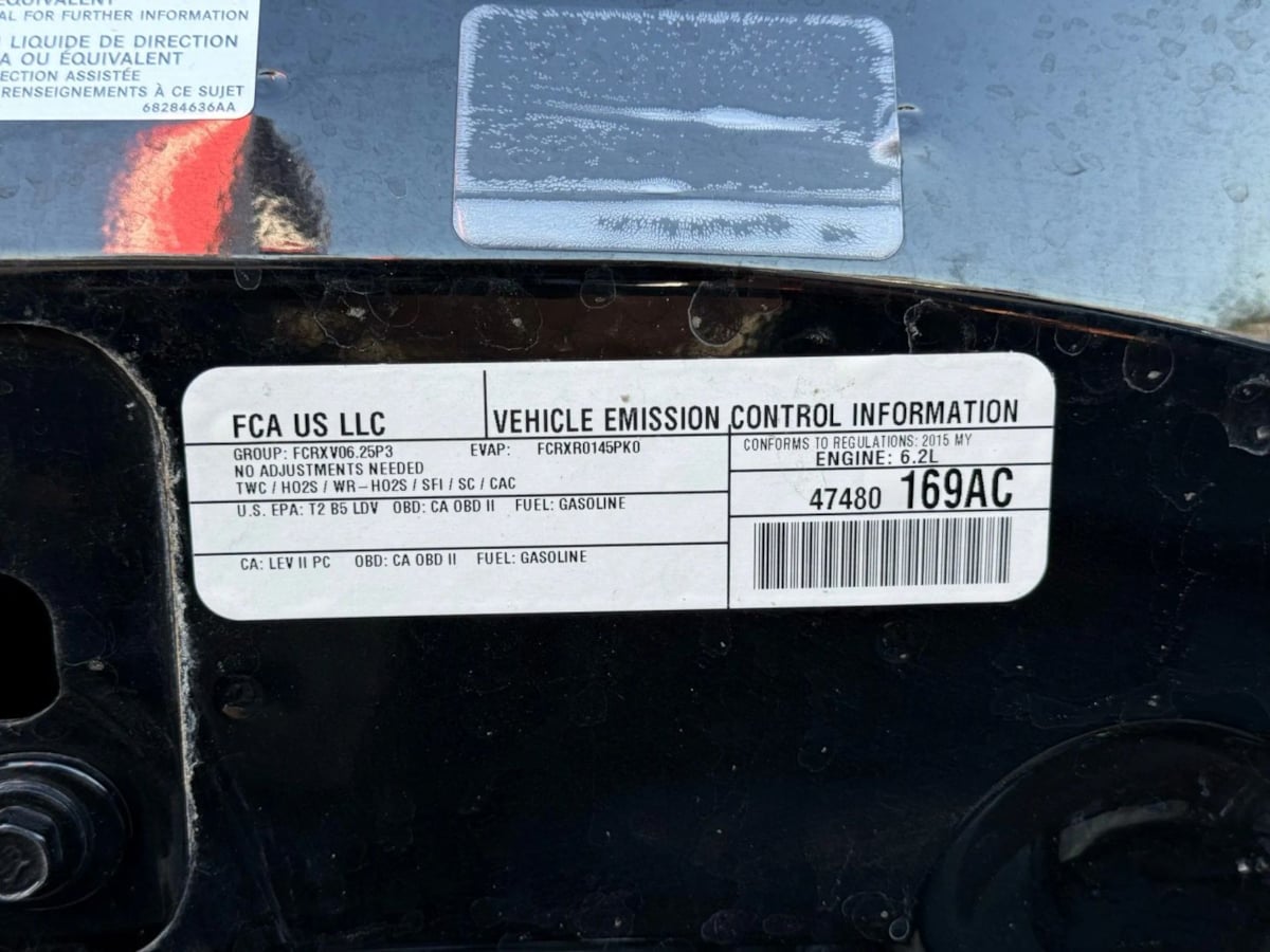 Sold 2015 Dodge Challenger SRT Hellcat in Placentia