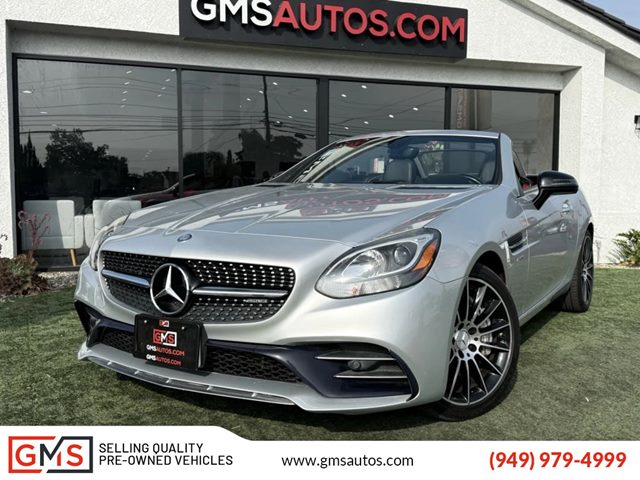 Iridium Silver Metallic 2017 Mercedes-Benz SLC AMG SLC 43 Convertible Rear-Wheel Drive Automatic