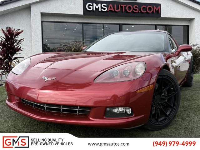 Gray (Magnetic Red Metallic) 2005 Chevrolet Corvette Coupe RWD Coupe Rear-Wheel Drive Manual