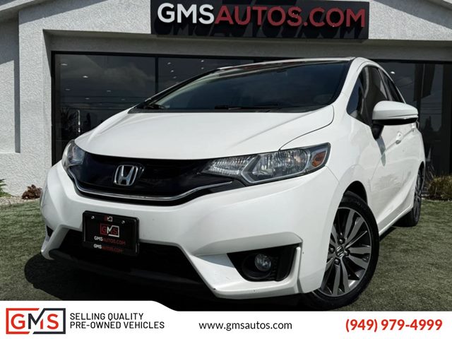 White Orchid Pearl 2015 Honda Fit EX Hatchback Front-Wheel Drive Automatic