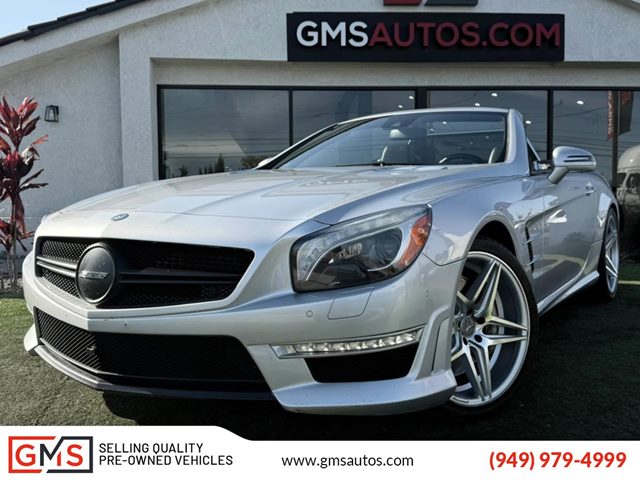 Iridium Silver Metallic 2013 Mercedes-Benz SL-Class Convertible Rear-Wheel Drive Automatic