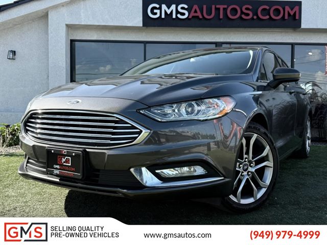 Gray (Magnetic) 2017 Ford Fusion Sedan Front-Wheel Drive Automatic