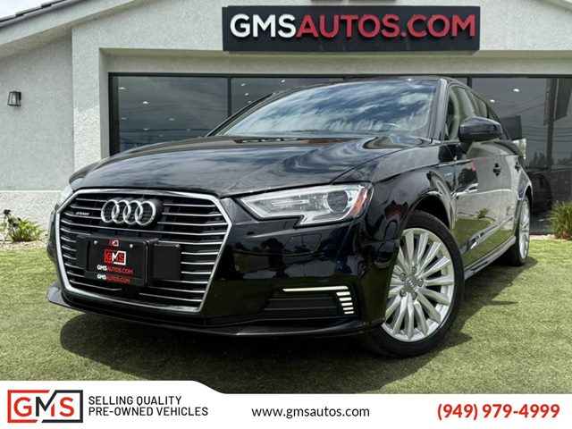 Brilliant Black 2017 Audi A3 Sportback Wagon Front-Wheel Drive Automatic