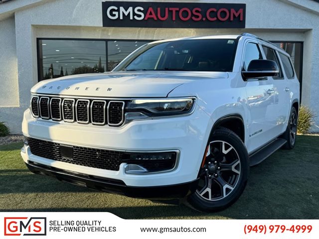 Bright White Clearcoat 2023 Jeep Wagoneer L SUV / Crossover Four-Wheel Drive Automatic