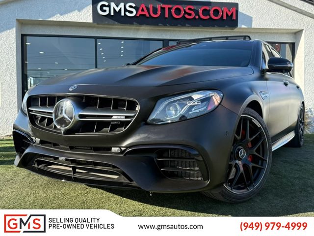 Gray (Selenite Grey Metallic) 2019 Mercedes-Benz E-Class Sedan All-Wheel Drive Automatic