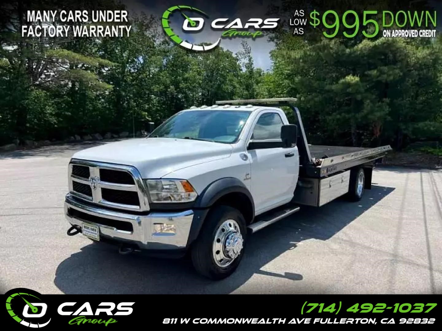 2018 Ram 5500 Chassis Cab SLT