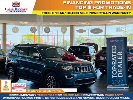 Sold 2021 Jeep Grand Cherokee Limited