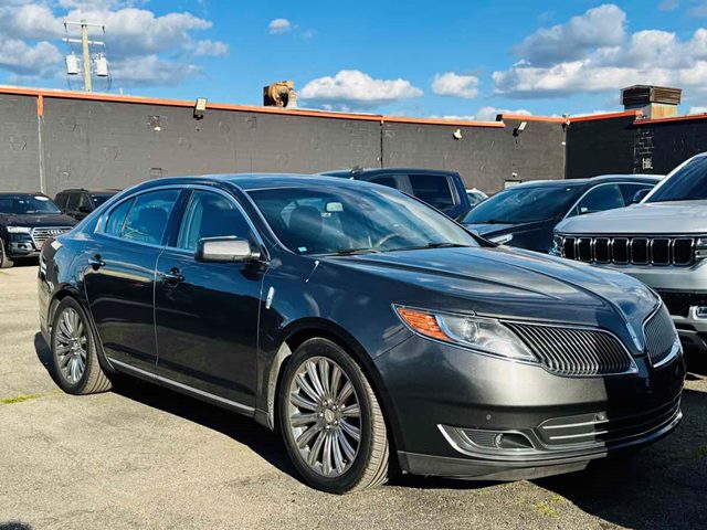 Gray (Magnetic) 2015 Lincoln MKS Sedan All-Wheel Drive Automatic