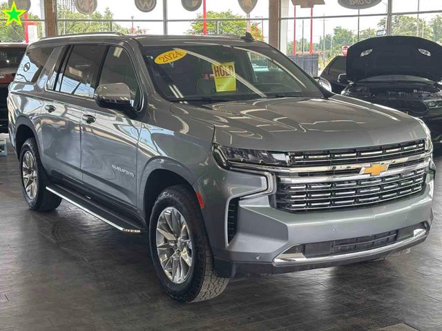 Sterling Gray Metallic 2024 Chevrolet Suburban SUV / Crossover Four-Wheel Drive Automatic