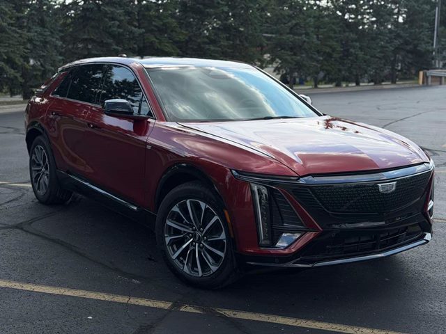 Radiant Red Tintcoat 2024 Cadillac LYRIQ SUV / Crossover All-Wheel Drive Automatic