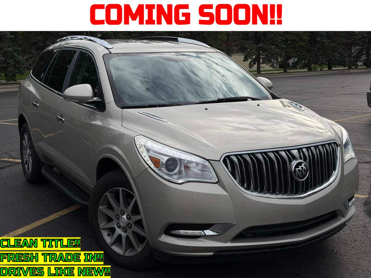 Champagne Silver Metallic 2014 Buick Enclave SUV / Crossover Front-Wheel Drive Automatic