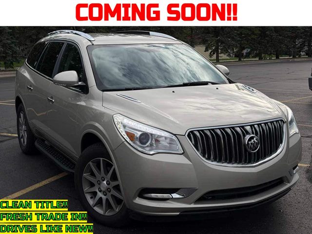 Champagne Silver Metallic 2014 Buick Enclave SUV / Crossover Front-Wheel Drive Automatic